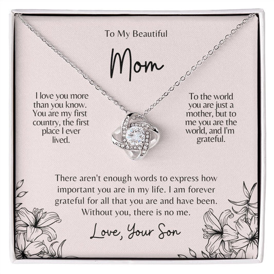 Mom | Son | Home Love Knot