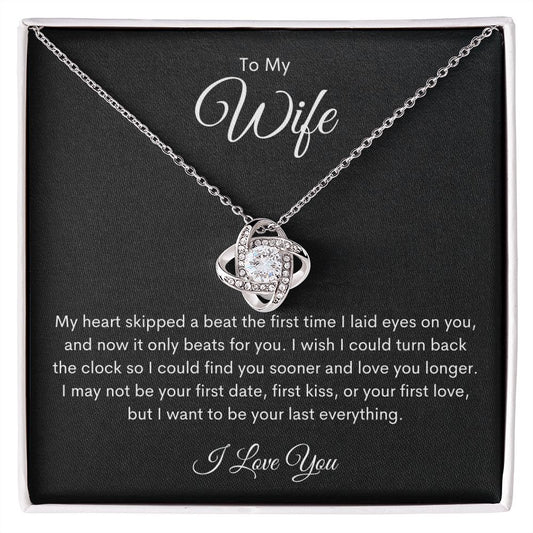 Wife | My Heart Love Knot Necklace 2