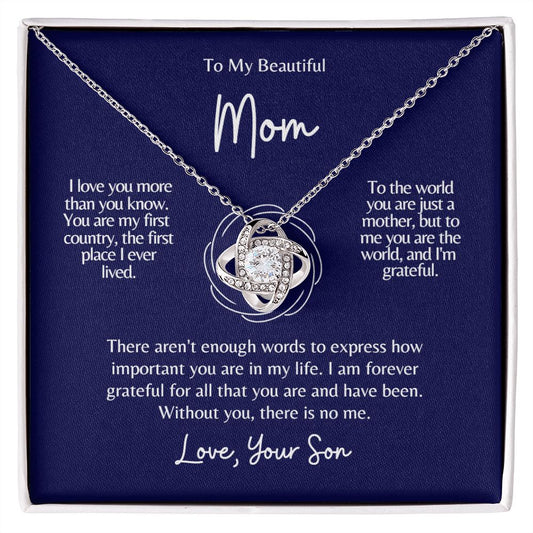 Mom | Son | Home Love Knot