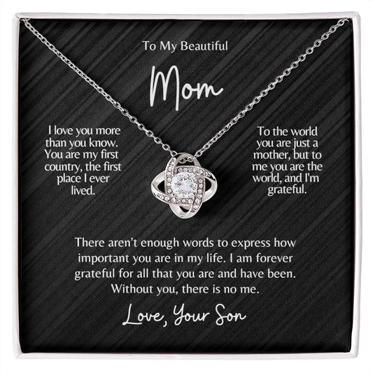 Mom | Son | Home Love Knot