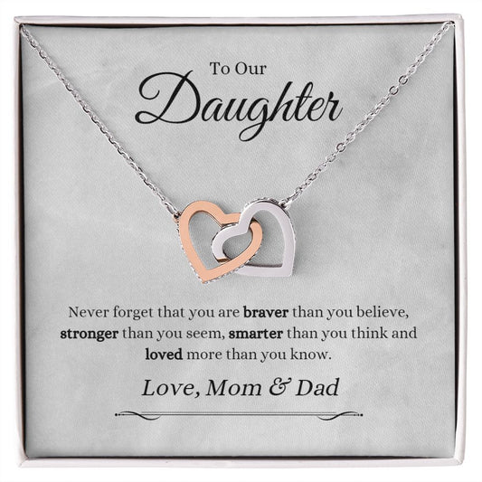 Our Daughter | Braver Interlocknig Hearts