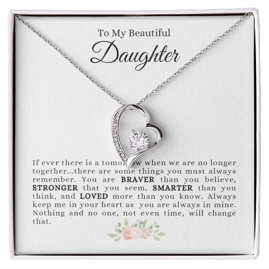 Daughter | For Tomorrow and Forever Love Necklace