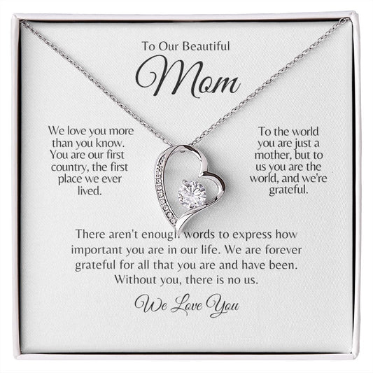Mom | Home Forever Love Necklace
