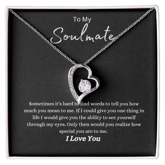 Soulmate | My Eyes Forever Love Necklace