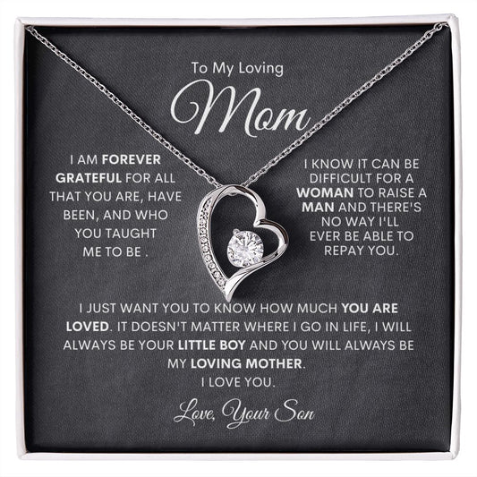 Mom | Son | Grateful Forever Love Necklace