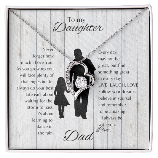 Daughter | Live Forever Love Necklace 2.