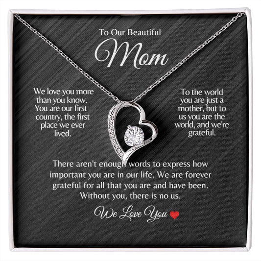 Mom | Home Forever Love Necklace