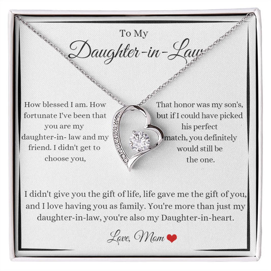 Daughter in Law | Blessed Forever Love Necklace