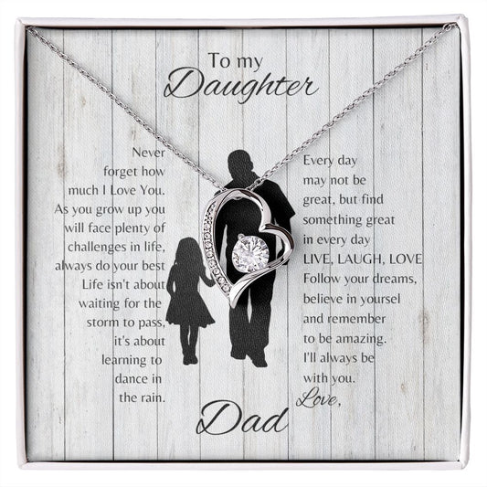 Daughter | Live Forever Love Necklace 2