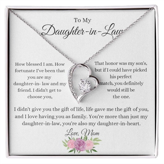 Daughter in Law | Blessed Forever Love Necklace
