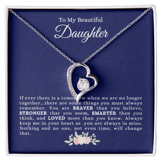 Daughter | For Tomorrow and Forever Love Necklace 3