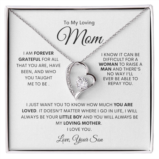 Mom | Son | Grateful Forever Love Necklace