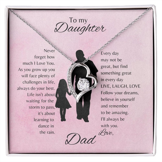 Daughter | Live Forever Love Necklace 4