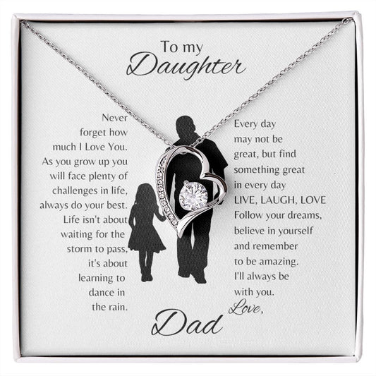 Daughter | Live Forever Love Necklace 3