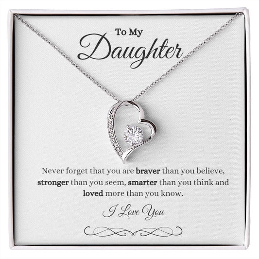 Daughter | Brave Forever Love Necklace