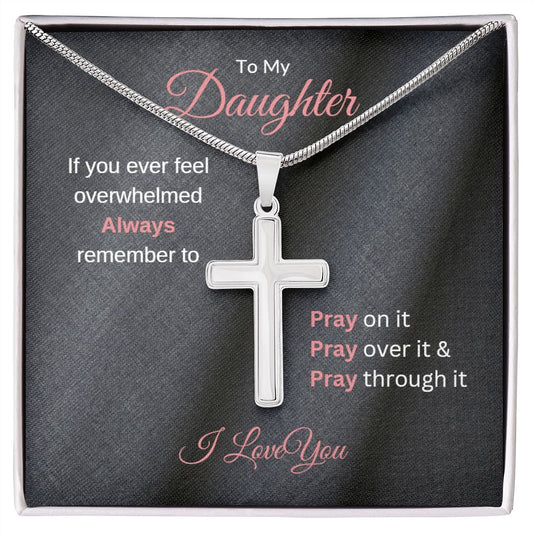 Daughter Pray | Cross